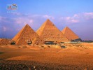 Египет. Пирамиды в Гизе.
